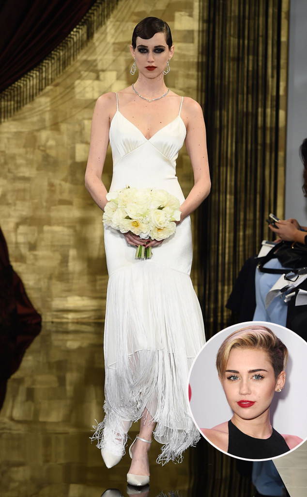 What Type of Wedding Dress Will Miley Cyrus Wear When She Marries Liam